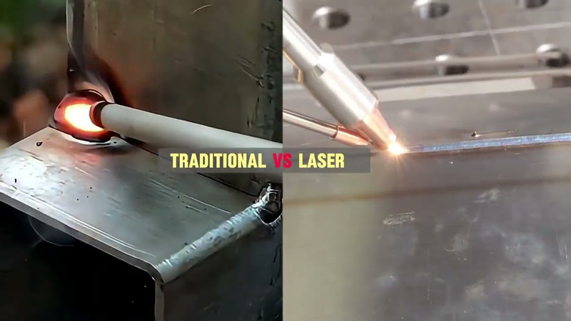 traditional welding VS. laser welding traditional welding VS. laser welding